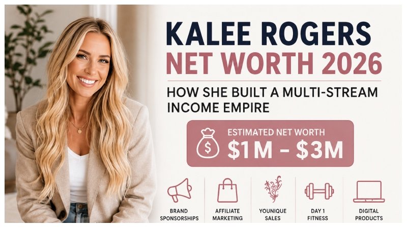 Kalee Rogers net worth 2026 — lifestyle influencer and Day 1 Fitness founder