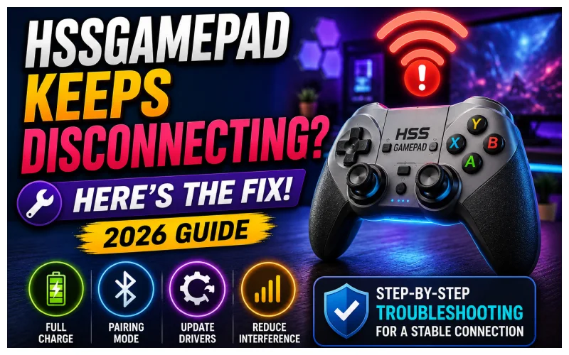 connectivity issues hssgamepad