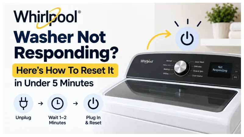 How to Reset a Whirlpool Washing Machine